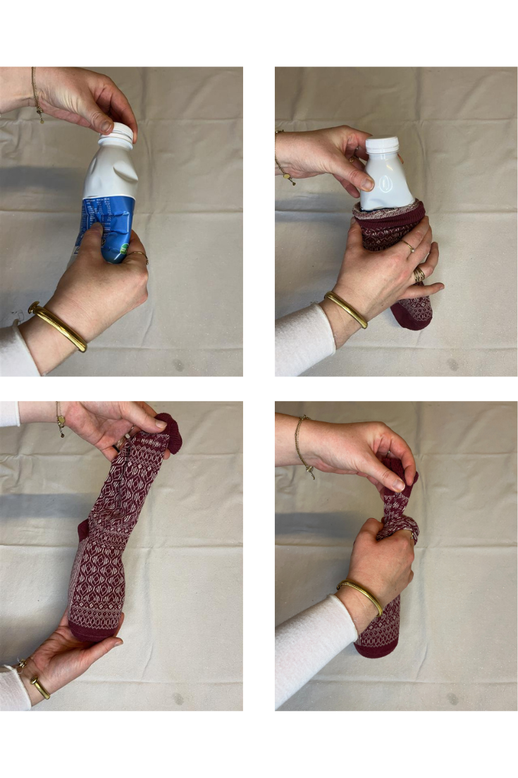 Hond verveling tegengaan – sok-fles DIY activiteit